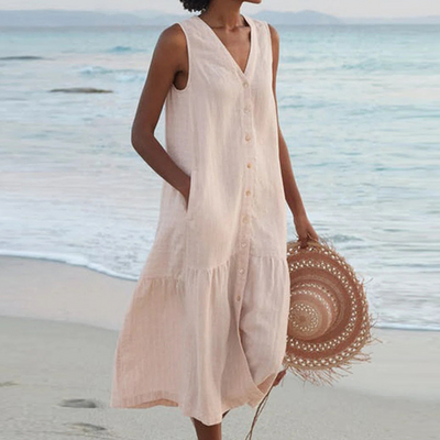 Amber- Stylish Tummy Covering Summer Dress