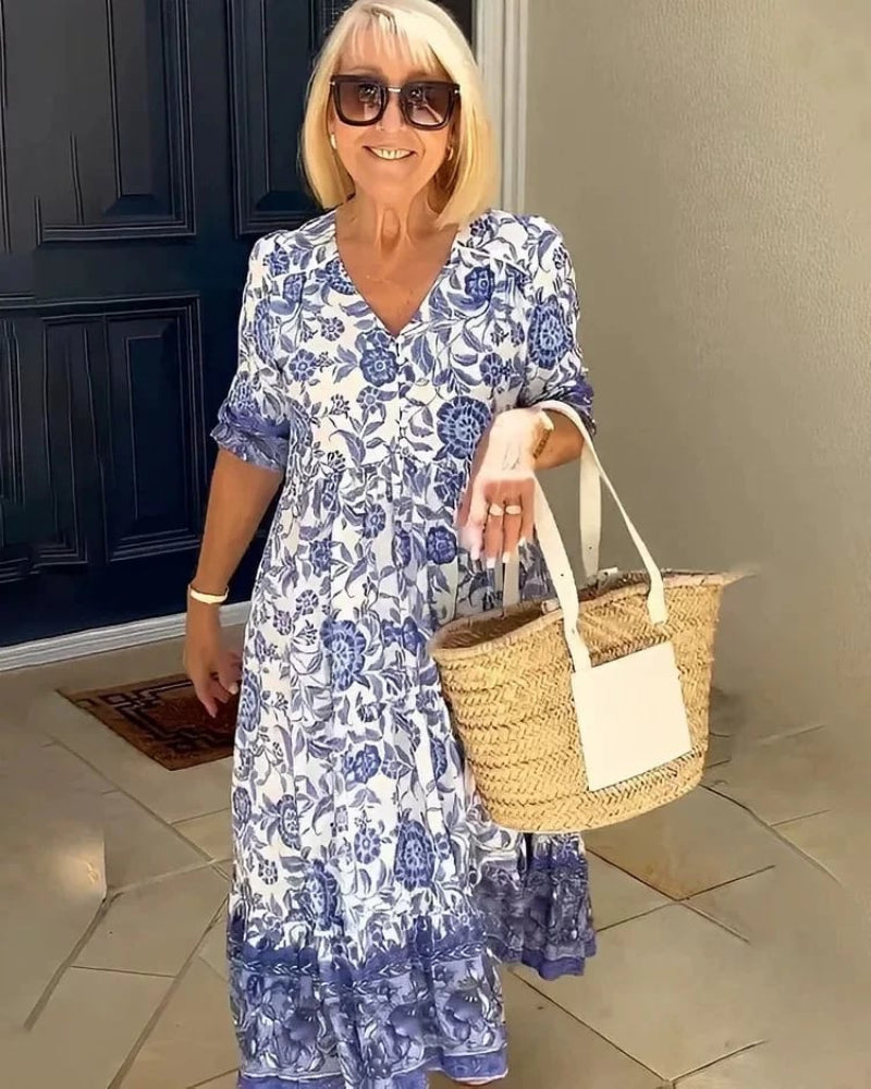 Liana - Elegant And Airy Floral Dress