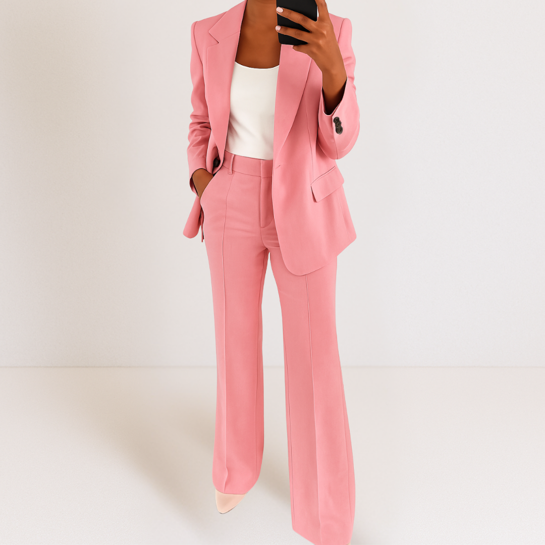Navy - Women's Two-Piece Suit
