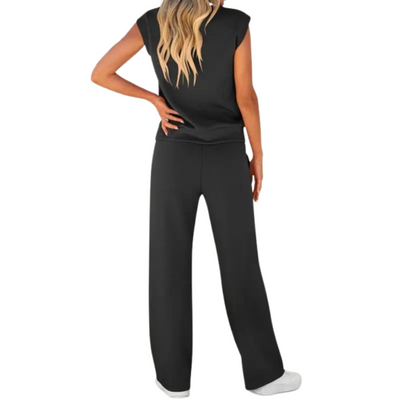 Amelie - Sleeveless Two-Piece With Drawstring Waist