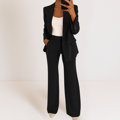 Navy - Women's Two-Piece Suit