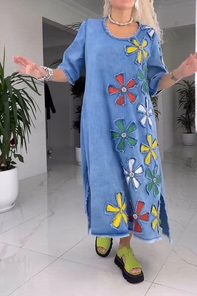 Anita - Women Floral Pattern Dress