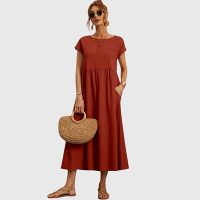 Shayna - Comfortable Midi Dress