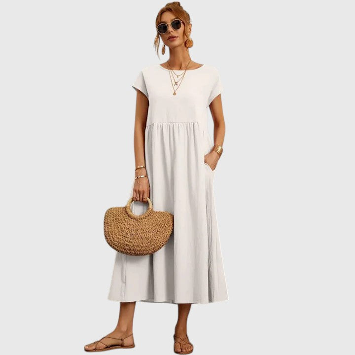 Shayna - Comfortable Midi Dress
