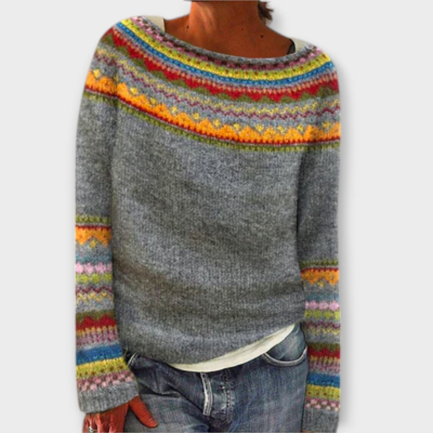 Lillie - Vintage Knit Sweater for Women