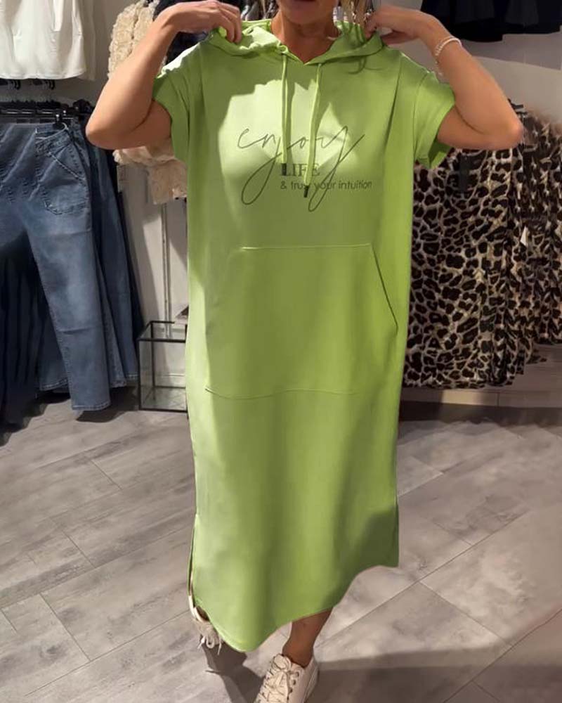 Evelyn - Casual Hoodie Dress