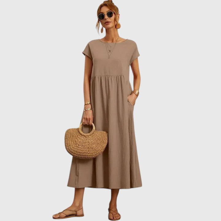 Shayna - Comfortable Midi Dress