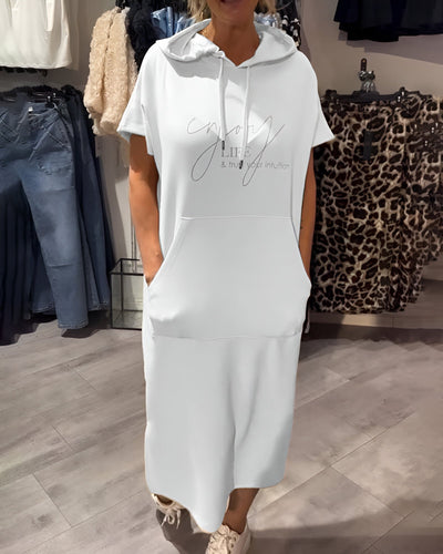 Evelyn - Casual Hoodie Dress