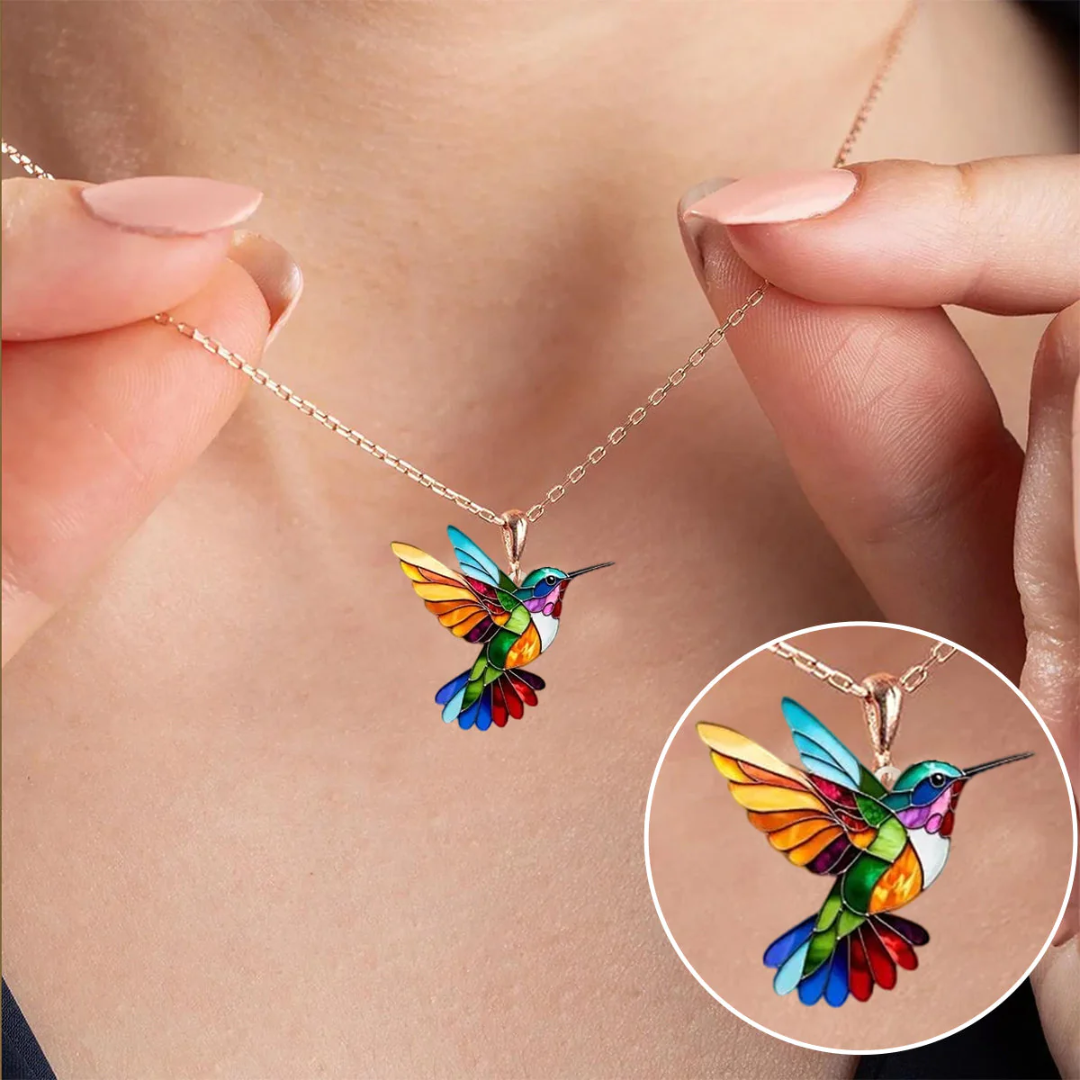 Bibi - Beautiful hummingbird Design Necklace