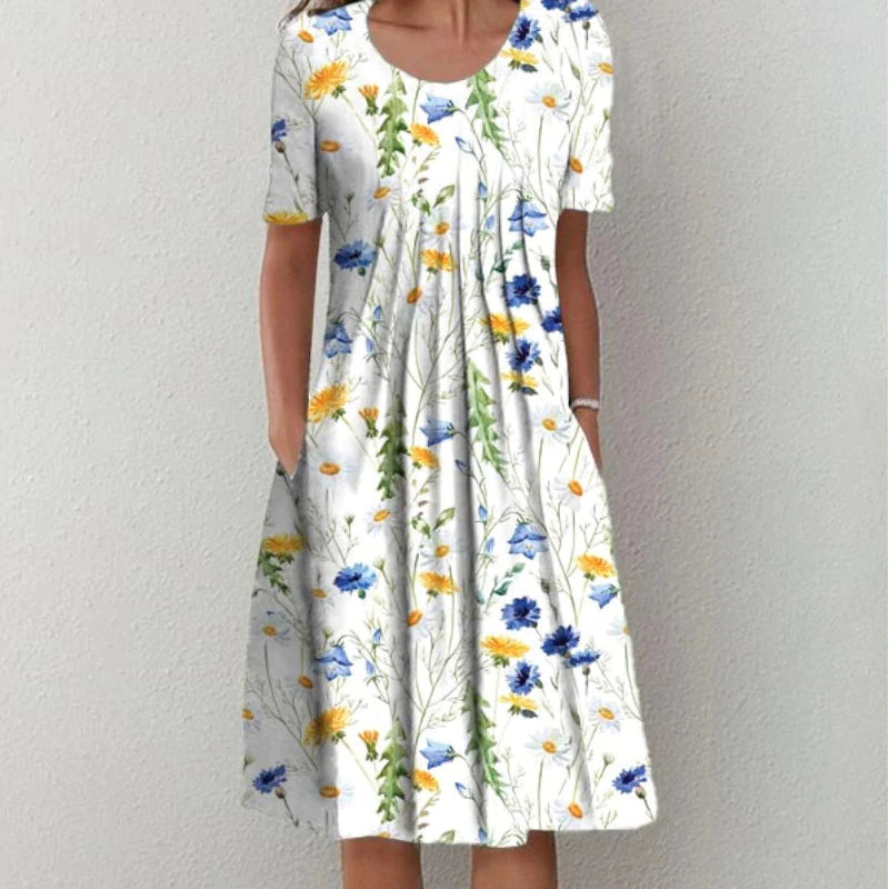 Alexis - Summer Garden Midi Dress