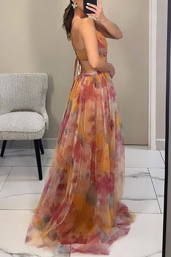 Allison – Flowy Printed Dress