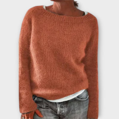 Tessa – Solid Color Knit Sweater