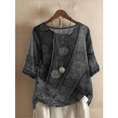 Juliet - Colourful Bohemian Top
