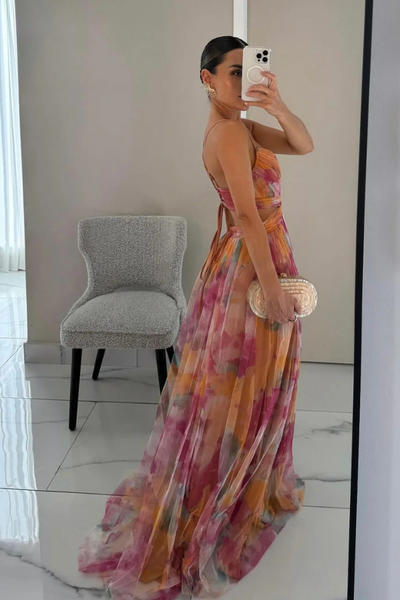 Allison – Flowy Printed Dress