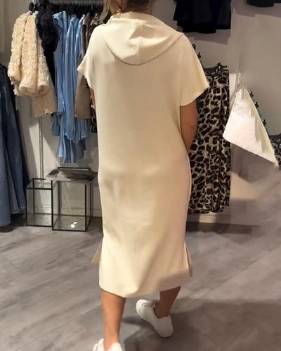 Evelyn - Casual Hoodie Dress