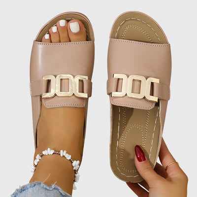 Gracie - Comfy Buckle Sandals