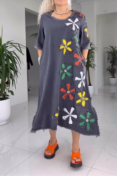 Anita - Women Floral Pattern Dress