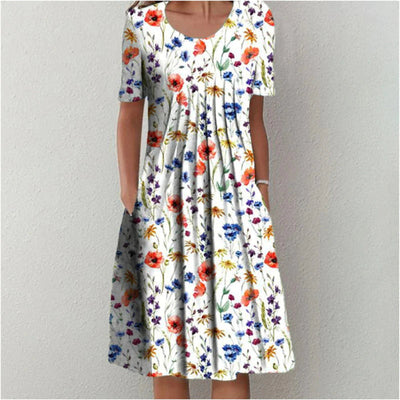 Alexis - Summer Garden Midi Dress