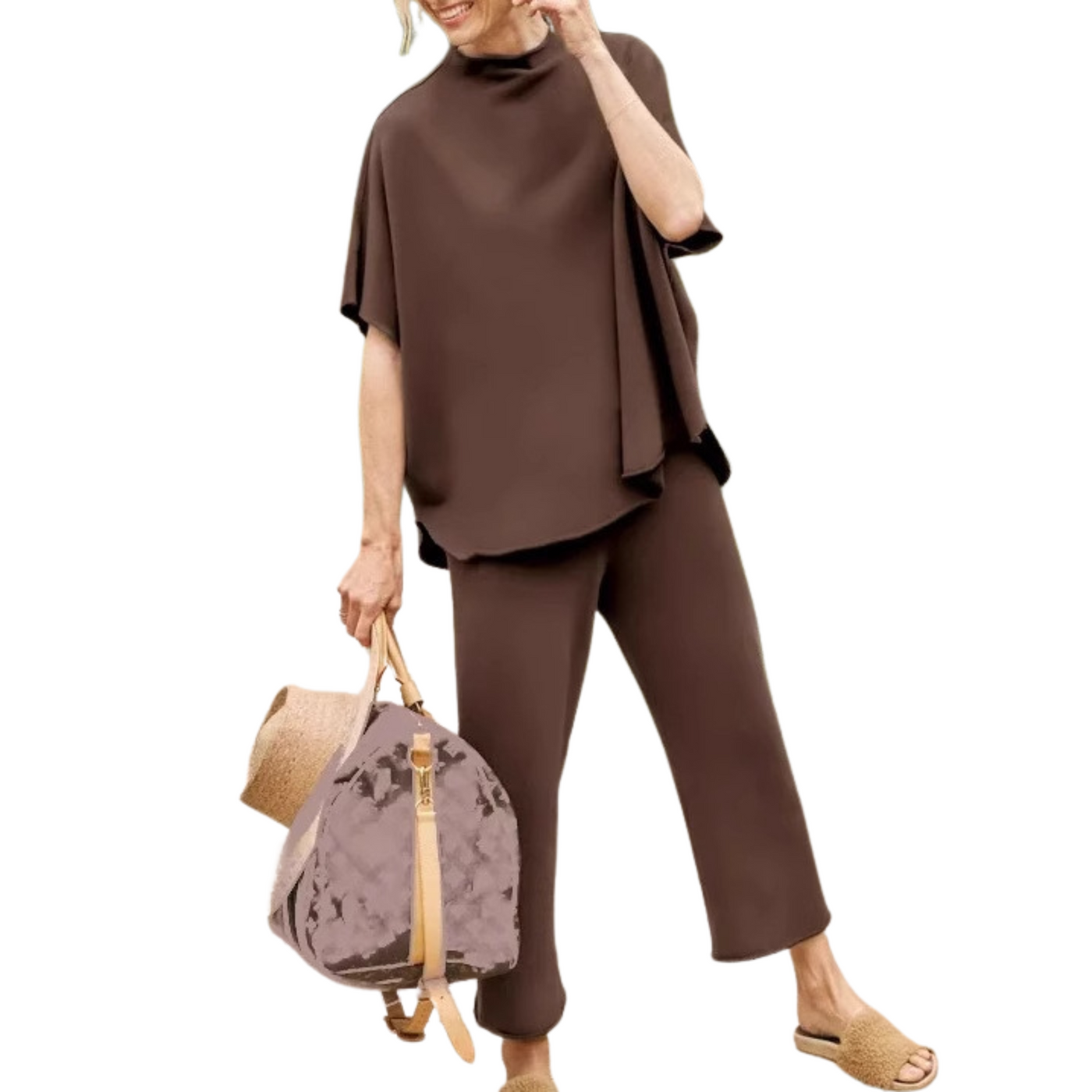 Paige - Relaxed Batwing Sleeve Comfort Set