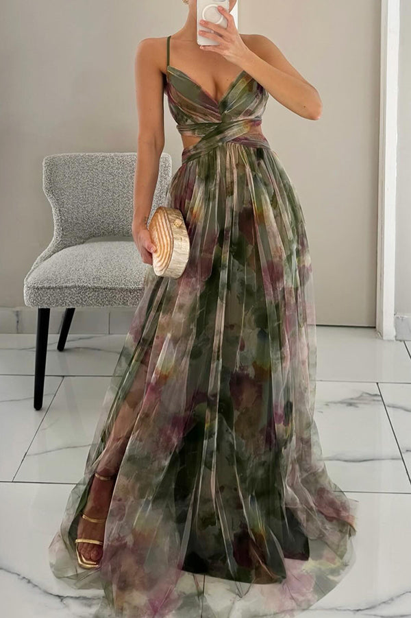 Allison – Flowy Printed Dress