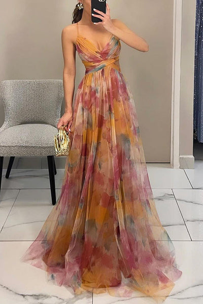 Allison – Flowy Printed Dress