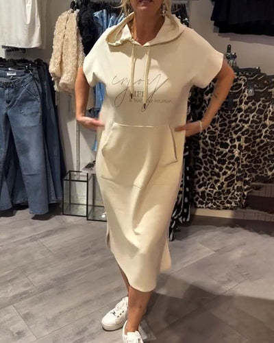 Evelyn - Casual Hoodie Dress