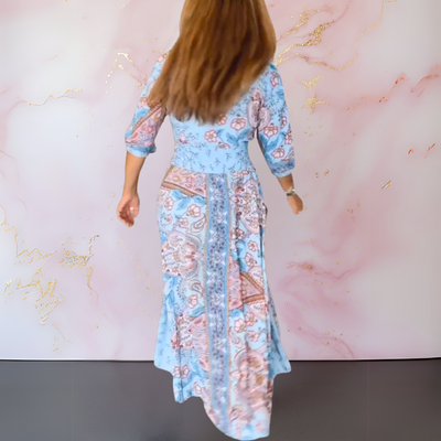 Margo - Elegant Summer Dress With V-neck