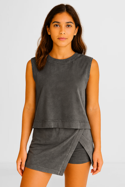 Danya - Cotton Skirt Set