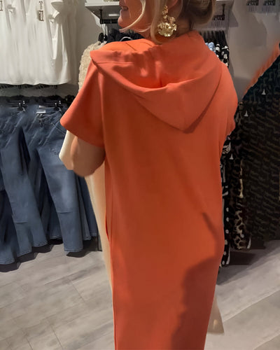 Evelyn - Casual Hoodie Dress