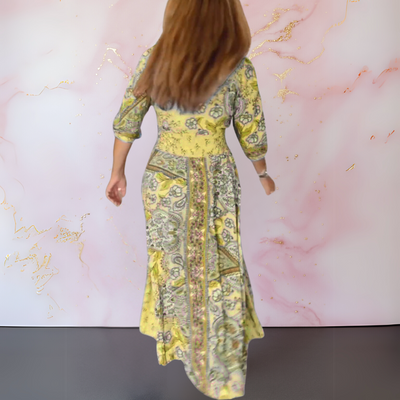 Margo - Elegant Summer Dress With V-neck