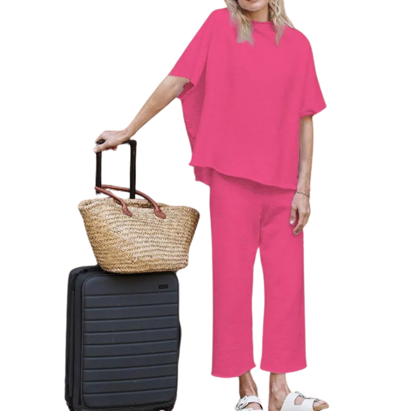 Paige - Relaxed Batwing Sleeve Comfort Set