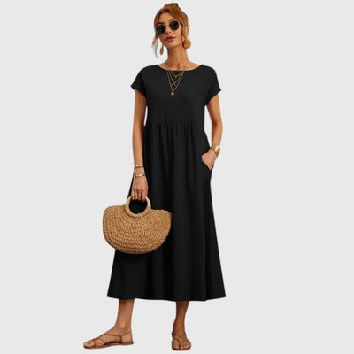 Shayna - Comfortable Midi Dress