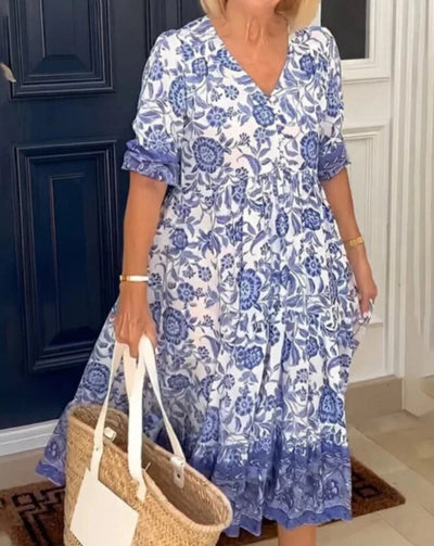 Liana - Elegant And Airy Floral Dress