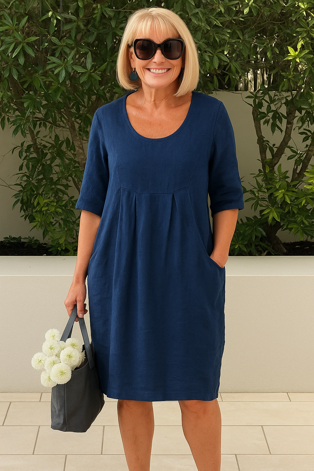 Denise - Everyday Linen Pocket Dress
