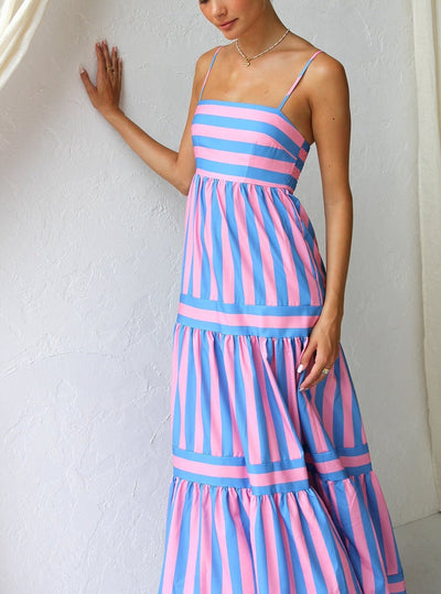 Kim - Spaghetti Strap Maxi Dress