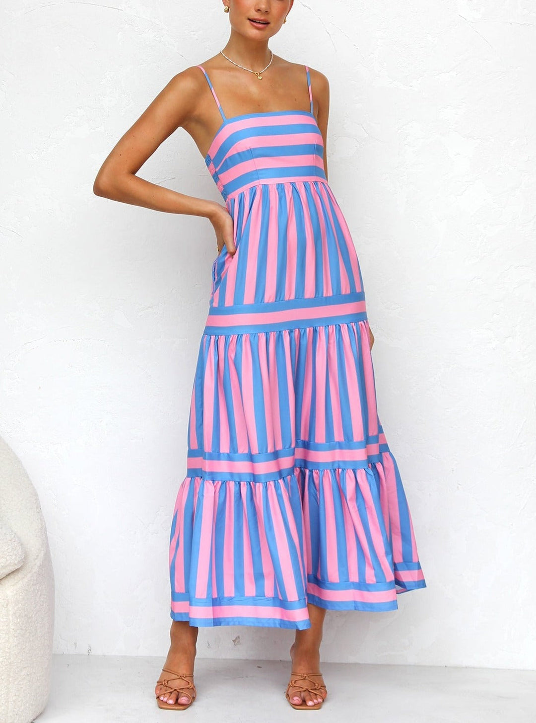 Kim - Spaghetti Strap Maxi Dress