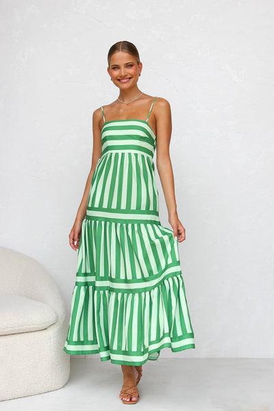 Kim - Spaghetti Strap Maxi Dress