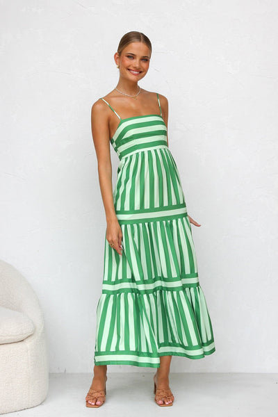 Kim - Spaghetti Strap Maxi Dress