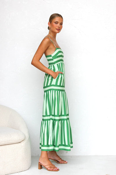 Kim - Spaghetti Strap Maxi Dress
