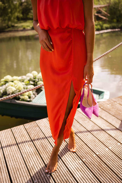 Ava - Sleeveless Flowy Dress