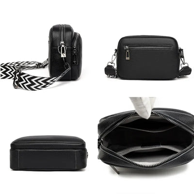 Leather Crossbody Bag Women