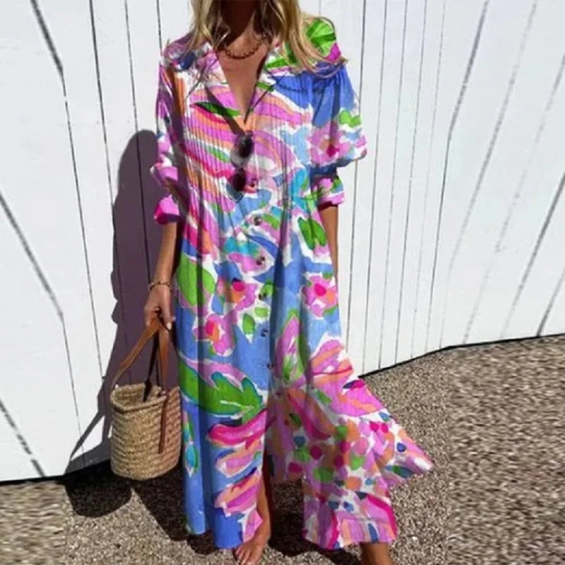 Fay - Bloom Boldly Maxi Dress