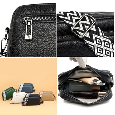 Leather Crossbody Bag Women
