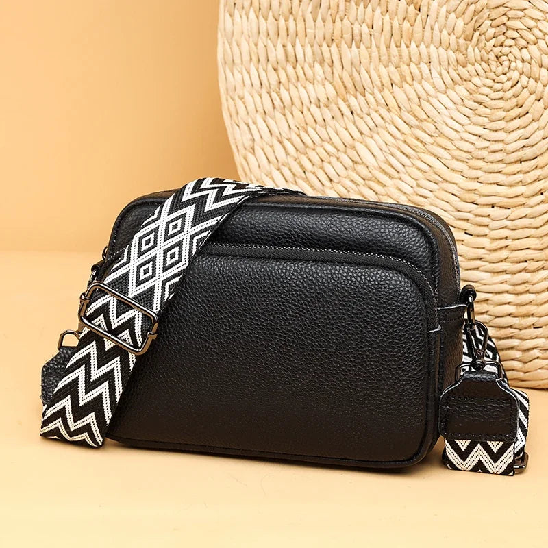 Leather Crossbody Bag Women