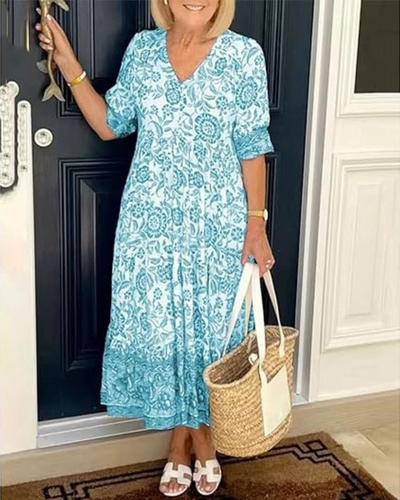 Liana - Elegant And Airy Floral Dress