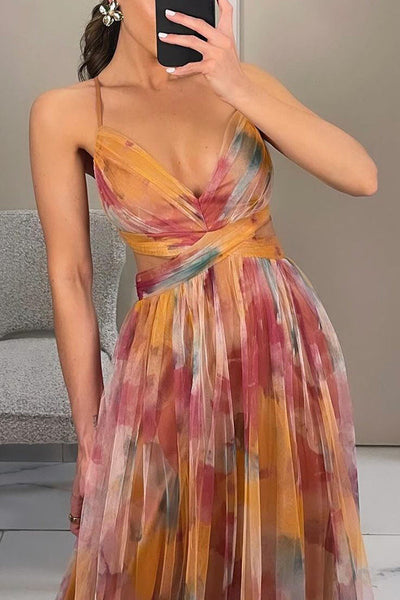 Allison – Flowy Printed Dress