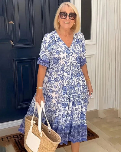 Liana - Elegant And Airy Floral Dress