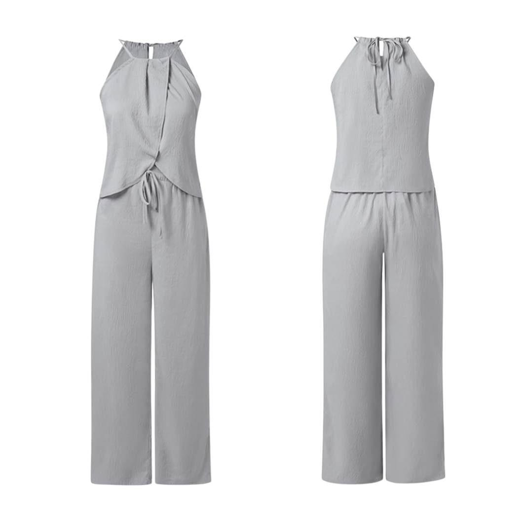 Alexia - Women's Casual Top And Trousers Set