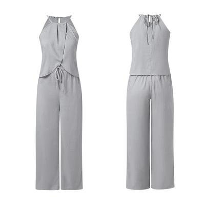 Alexia - Women's Casual Top And Trousers Set