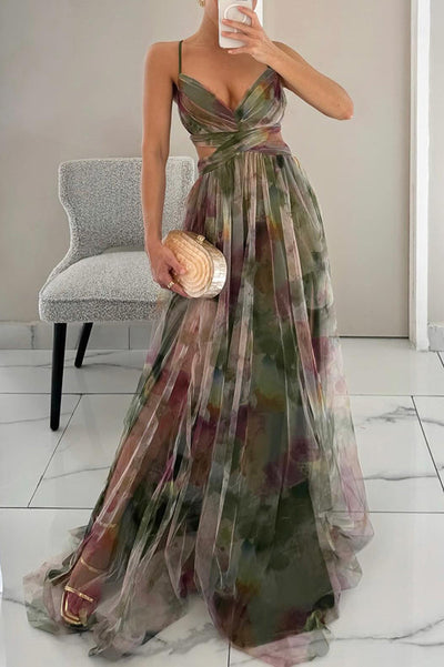 Allison – Flowy Printed Dress